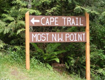 Cape Trail Sign