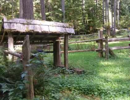Staircase Stock Corral  Olympic National Park