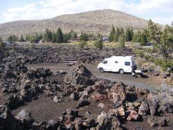 Craters of the Moon campsite 19