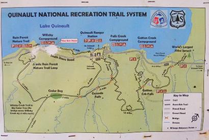 Quinault Trail Map