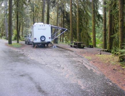 Sol Duc Campground site 18 Olympic National Paark