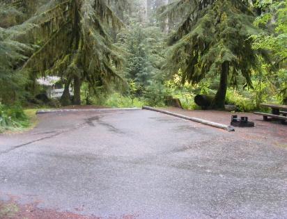 Sol Duc Campground site 30 Olympic National Paark