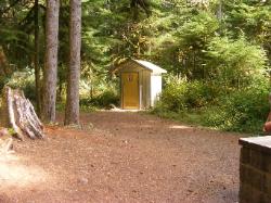 Staircase Campground Vault  Rest Room - Olympic National Park