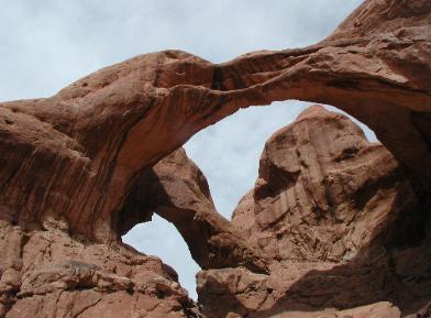 Triple Arch in Arches National Park