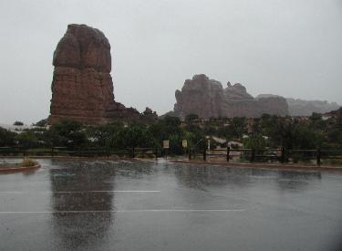 View From Arches National Park Road 13