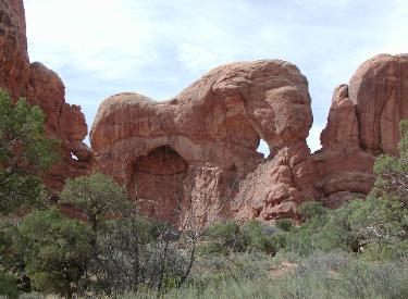 View From Arches National Park Road 10