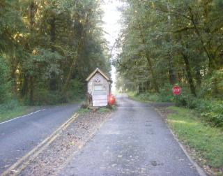 Hoh Rain Forest Area Entrance Station