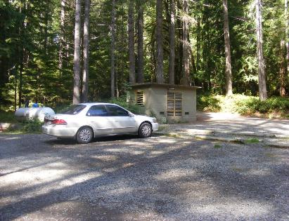 Staircase Overnight-Overflow Parking  Olympic National Park