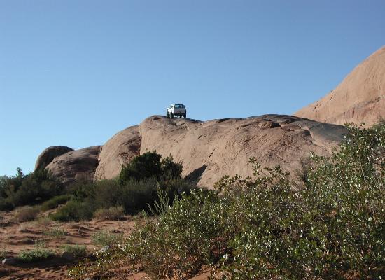 Looking At The First Hill From Below