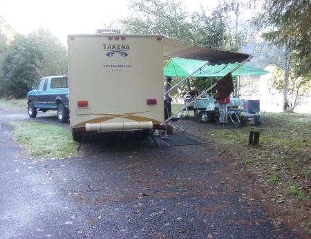 Loop A Site 25 Hoh Campground Olympic National Park