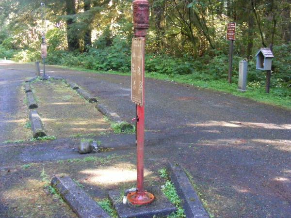 Olympic National Park  - Rialto Beach - Mora Campground dump station