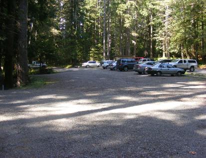 Staircase Overnight-Overflow Parking  Olympic National Park