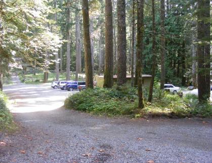 Staircase Overnight-Overflow Parking  Olympic National Park