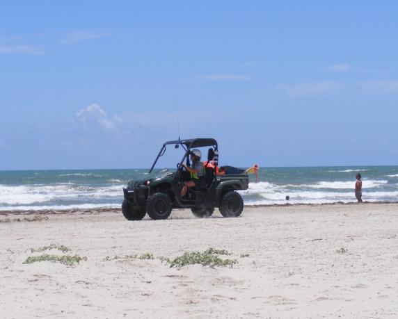 Malaquite Beach- Padre Island - Ranger Patrol